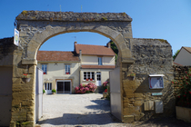 Entrance porch of our guest house